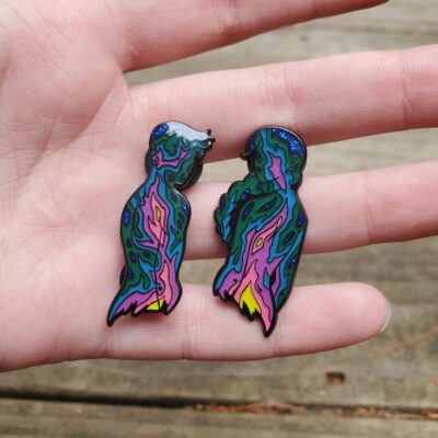 "Ruinous" 1.5" Pin Set - Retro