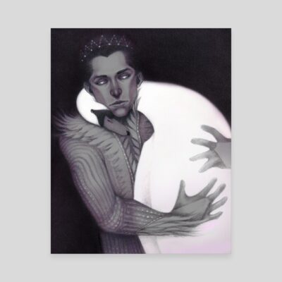 "The Swan Prince" 11x14 Canvas Print