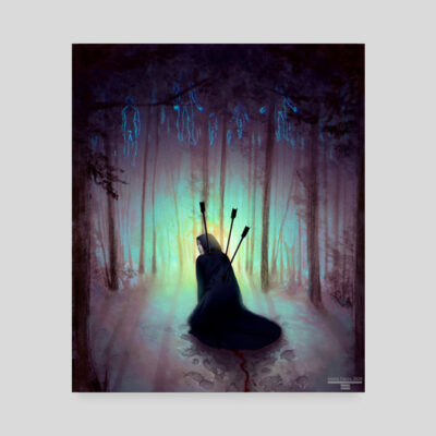 "Thrice" 16x20 Canvas Print