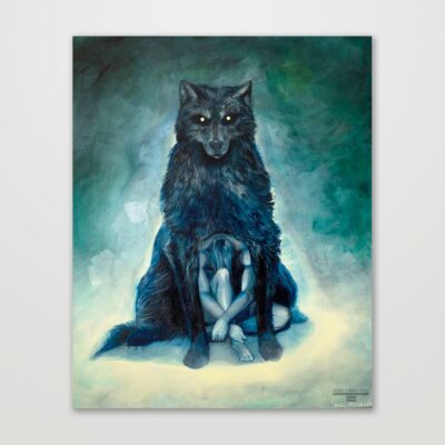 "Protected" Lustre Poster
