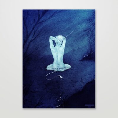 "The Unicorn" Lustre Poster