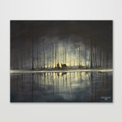 "Water's Edge" Lustre Poster