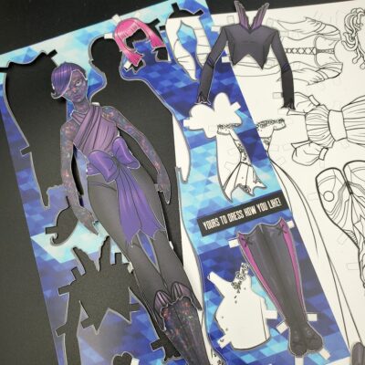 Paper doll (Inix) Bookmark