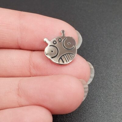 Critter - Tiny Robot Pin