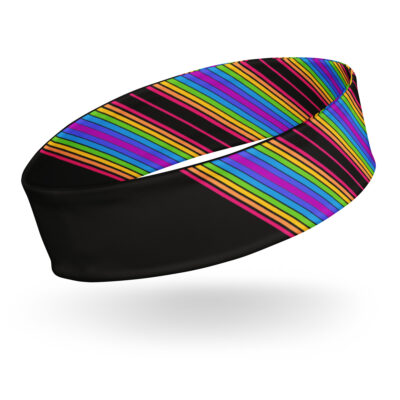 Retro Rainbow Headband